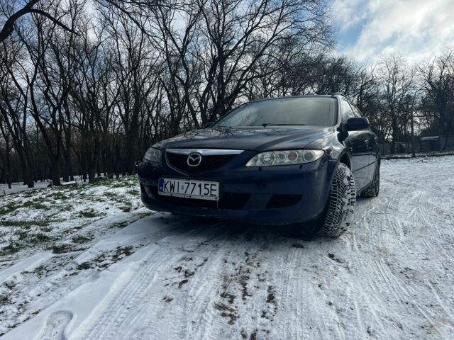 Синий Мазда 6, объемом двигателя 2.3 л и пробегом 233 тыс. км за 2500 $, фото 1 на Automoto.ua