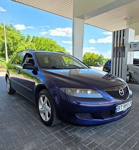 Синий Мазда 6, объемом двигателя 2 л и пробегом 341 тыс. км за 3600 $, фото 1 на Automoto.ua