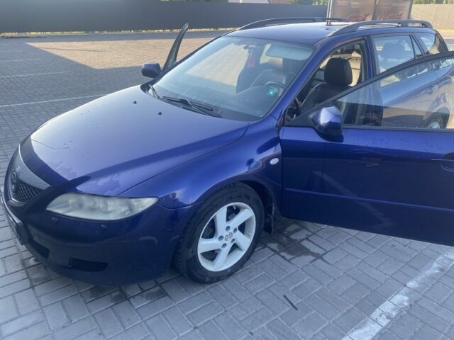 Синій Мазда 6, об'ємом двигуна 2 л та пробігом 273 тис. км за 3600 $, фото 1 на Automoto.ua