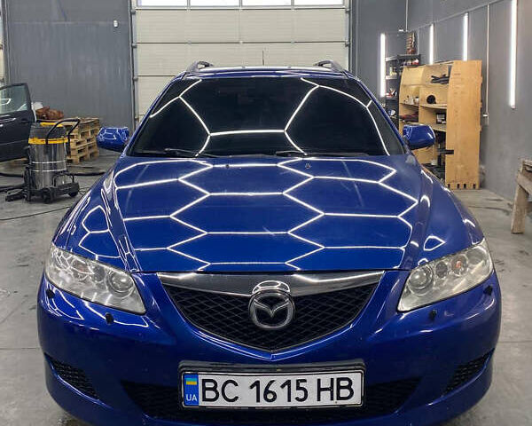 Синий Мазда 6, объемом двигателя 2 л и пробегом 307 тыс. км за 3800 $, фото 1 на Automoto.ua