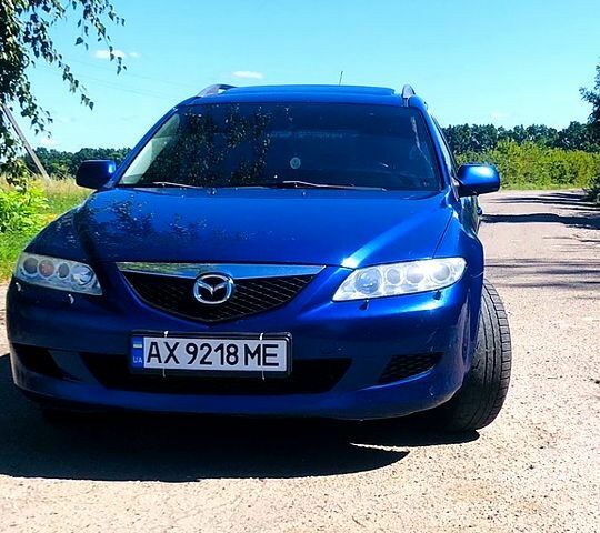 Синий Мазда 6, объемом двигателя 2.3 л и пробегом 300 тыс. км за 5300 $, фото 1 на Automoto.ua