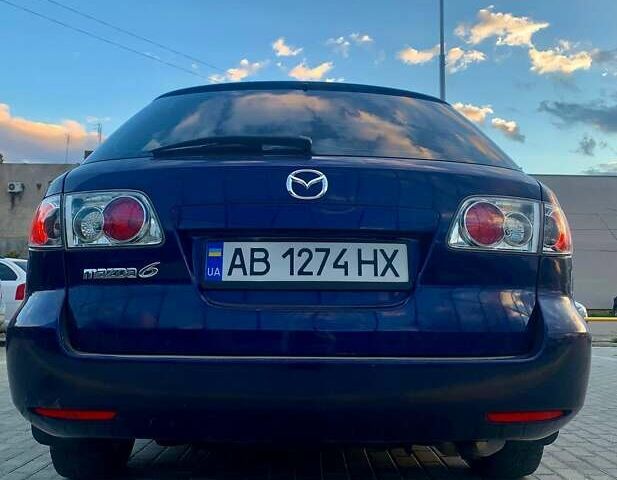 Синій Мазда 6, об'ємом двигуна 2 л та пробігом 108 тис. км за 4500 $, фото 1 на Automoto.ua