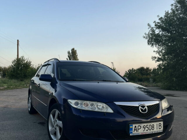 Синий Мазда 6, объемом двигателя 2 л и пробегом 278 тыс. км за 5800 $, фото 1 на Automoto.ua