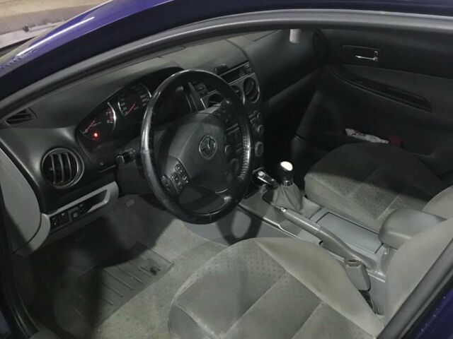 Синий Мазда 6, объемом двигателя 1.8 л и пробегом 200 тыс. км за 4200 $, фото 1 на Automoto.ua