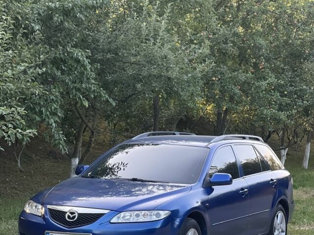 Синий Мазда 6, объемом двигателя 2 л и пробегом 400 тыс. км за 2906 $, фото 1 на Automoto.ua
