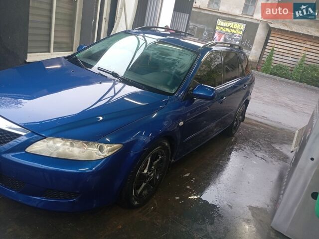 Синій Мазда 6, об'ємом двигуна 2 л та пробігом 240 тис. км за 4000 $, фото 1 на Automoto.ua