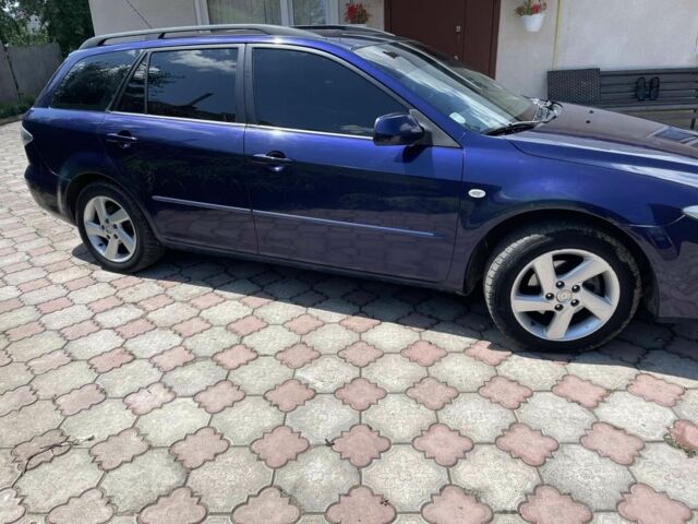 Синий Мазда 6, объемом двигателя 2 л и пробегом 226 тыс. км за 3600 $, фото 1 на Automoto.ua