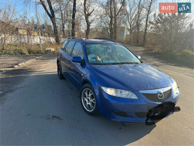 Синий Мазда 6, объемом двигателя 1.9 л и пробегом 250 тыс. км за 2400 $, фото 1 на Automoto.ua