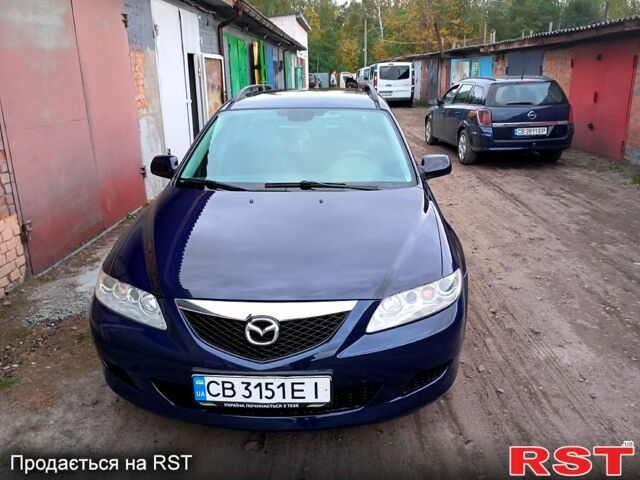 Синий Мазда 6, объемом двигателя 1.8 л и пробегом 320 тыс. км за 4200 $, фото 1 на Automoto.ua