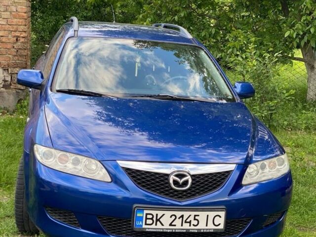 Синий Мазда 6, объемом двигателя 2 л и пробегом 230 тыс. км за 2355 $, фото 1 на Automoto.ua
