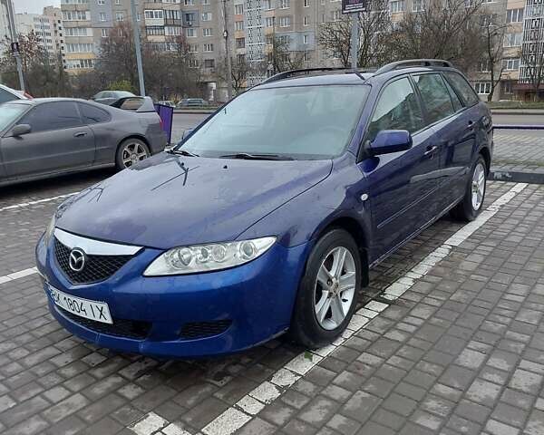 Синій Мазда 6, об'ємом двигуна 2 л та пробігом 230 тис. км за 1777 $, фото 1 на Automoto.ua
