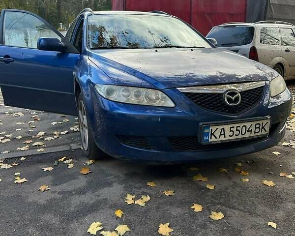 Мазда 6 2004 в Киеве на Automoto.ua Синий Мазда 6, объемом двигателя 2 л и пробегом 216 тыс. км за 3500 $, фото 1 на Automoto.ua