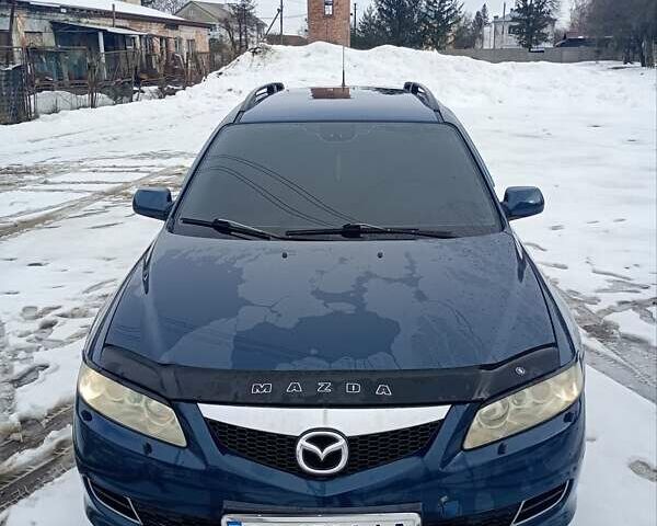Синій Мазда 6, об'ємом двигуна 2 л та пробігом 252 тис. км за 2700 $, фото 1 на Automoto.ua