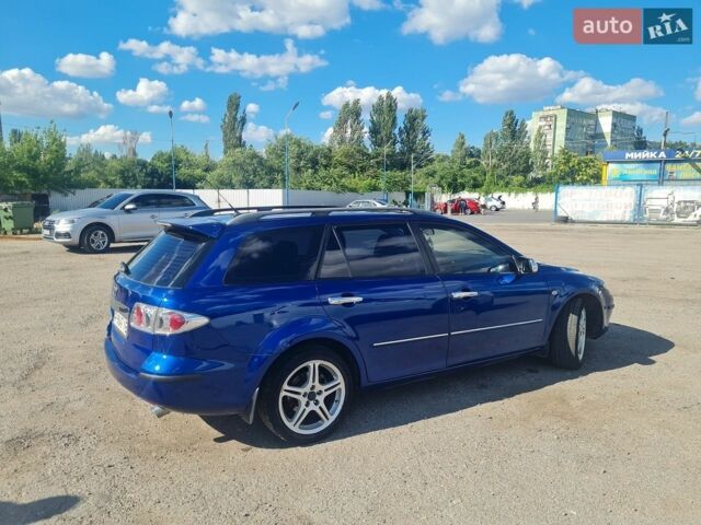 Синій Мазда 6, об'ємом двигуна 1.8 л та пробігом 270 тис. км за 4000 $, фото 1 на Automoto.ua