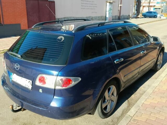 Синій Мазда 6, об'ємом двигуна 2 л та пробігом 297 тис. км за 2400 $, фото 1 на Automoto.ua