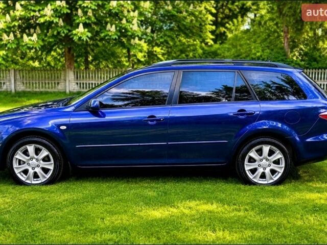 Синий Мазда 6, объемом двигателя 2 л и пробегом 280 тыс. км за 3600 $, фото 1 на Automoto.ua