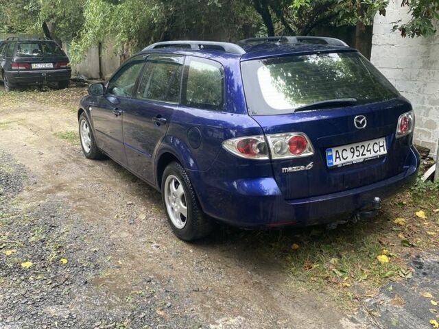 Синий Мазда 6, объемом двигателя 2 л и пробегом 3 тыс. км за 3850 $, фото 1 на Automoto.ua