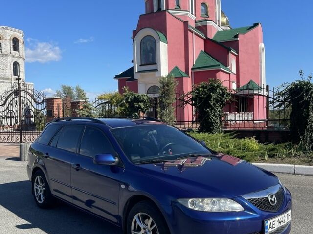 Синий Мазда 6, объемом двигателя 2.3 л и пробегом 240 тыс. км за 3398 $, фото 1 на Automoto.ua