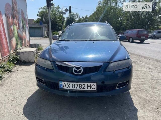 Синий Мазда 6, объемом двигателя 1.8 л и пробегом 330 тыс. км за 2700 $, фото 1 на Automoto.ua