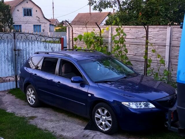 Синій Мазда 6, об'ємом двигуна 2 л та пробігом 280 тис. км за 3400 $, фото 1 на Automoto.ua