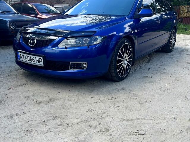 Синій Мазда 6, об'ємом двигуна 2.3 л та пробігом 192 тис. км за 4700 $, фото 1 на Automoto.ua