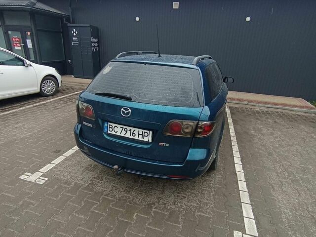 Синій Мазда 6, об'ємом двигуна 2 л та пробігом 286 тис. км за 3500 $, фото 1 на Automoto.ua