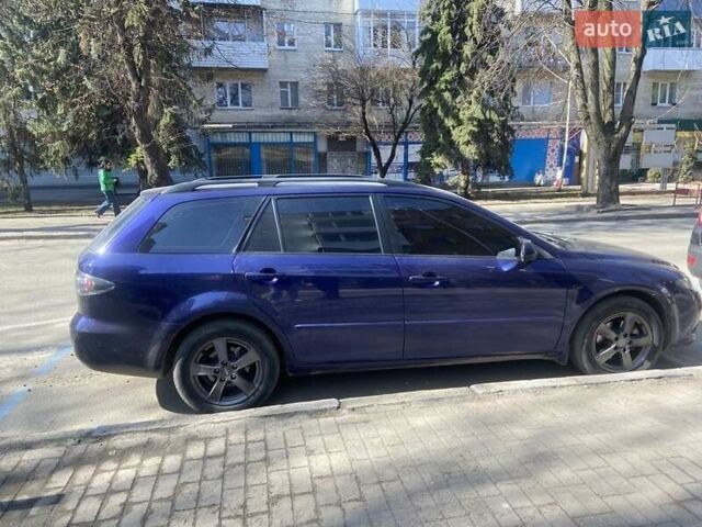 Синий Мазда 6, объемом двигателя 2 л и пробегом 294 тыс. км за 4700 $, фото 1 на Automoto.ua