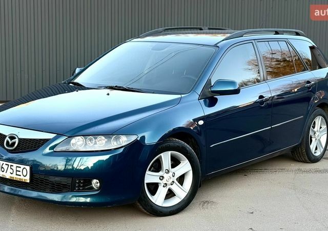 Синій Мазда 6, об'ємом двигуна 2 л та пробігом 296 тис. км за 4700 $, фото 1 на Automoto.ua