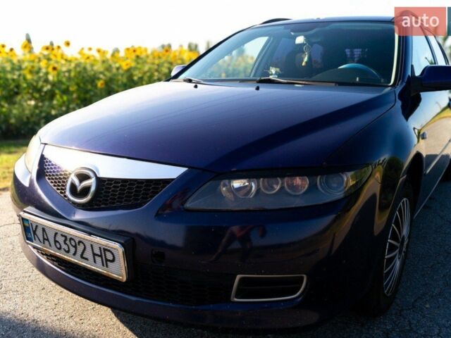 Синій Мазда 6, об'ємом двигуна 1.8 л та пробігом 265 тис. км за 4450 $, фото 1 на Automoto.ua