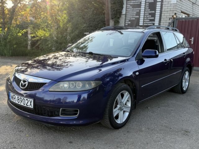 Синій Мазда 6, об'ємом двигуна 2 л та пробігом 300 тис. км за 2850 $, фото 1 на Automoto.ua