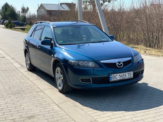 Синій Мазда 6, об'ємом двигуна 2 л та пробігом 318 тис. км за 4316 $, фото 1 на Automoto.ua