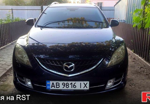 Синій Мазда 6, об'ємом двигуна 2 л та пробігом 320 тис. км за 6200 $, фото 1 на Automoto.ua