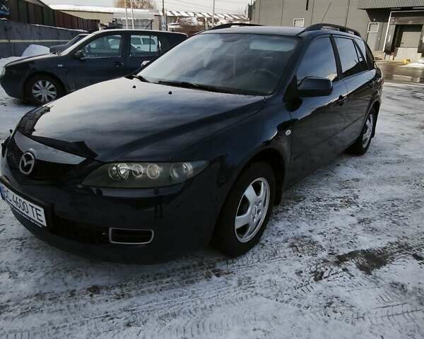 Синій Мазда 6, об'ємом двигуна 2 л та пробігом 216 тис. км за 6700 $, фото 1 на Automoto.ua