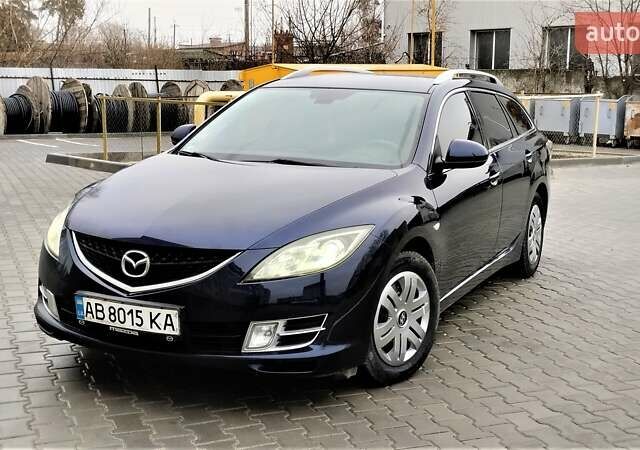 Синій Мазда 6, об'ємом двигуна 1.8 л та пробігом 211 тис. км за 6800 $, фото 1 на Automoto.ua