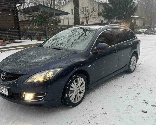 Синій Мазда 6, об'ємом двигуна 2 л та пробігом 208 тис. км за 7350 $, фото 1 на Automoto.ua