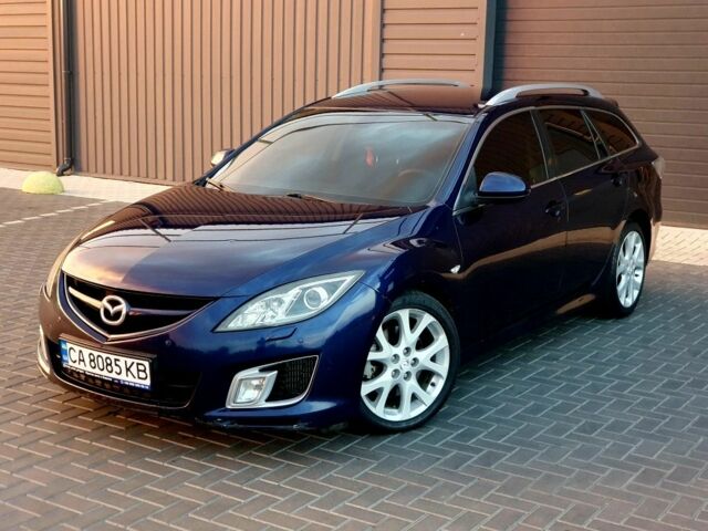 Синий Мазда 6, объемом двигателя 2 л и пробегом 273 тыс. км за 6500 $, фото 1 на Automoto.ua
