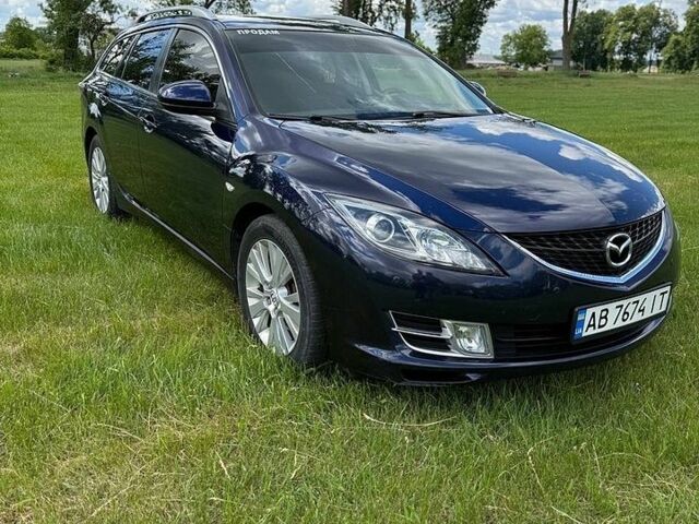 Синій Мазда 6, об'ємом двигуна 2 л та пробігом 250 тис. км за 5900 $, фото 1 на Automoto.ua