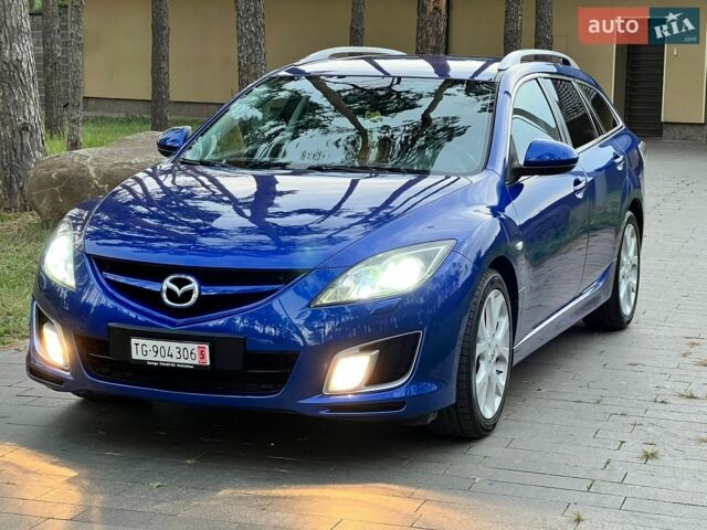 Синий Мазда 6, объемом двигателя 2.5 л и пробегом 274 тыс. км за 7999 $, фото 1 на Automoto.ua