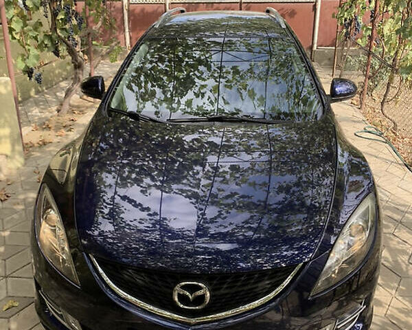 Синий Мазда 6, объемом двигателя 2 л и пробегом 265 тыс. км за 6200 $, фото 1 на Automoto.ua