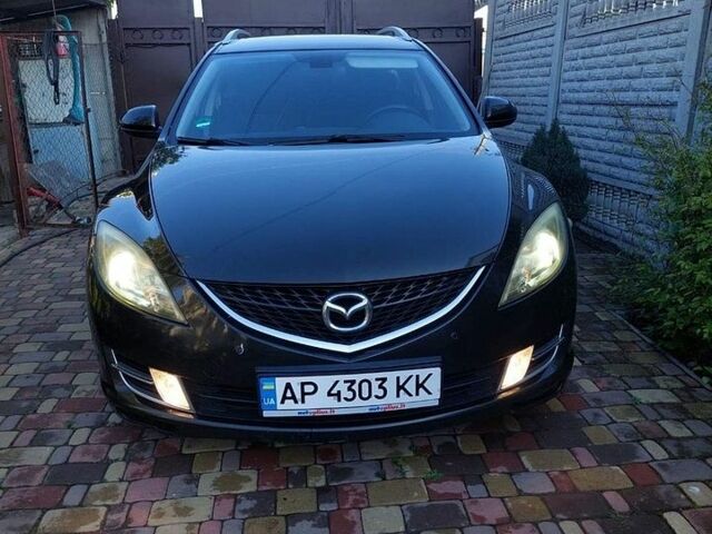 Синий Мазда 6, объемом двигателя 2 л и пробегом 250 тыс. км за 6500 $, фото 1 на Automoto.ua