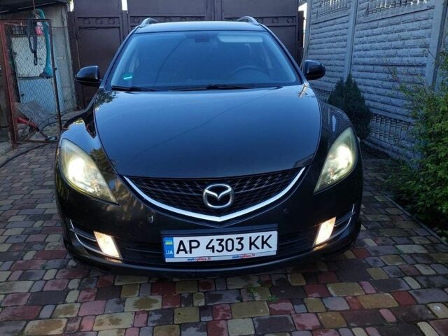 Синий Мазда 6, объемом двигателя 2 л и пробегом 250 тыс. км за 6500 $, фото 1 на Automoto.ua
