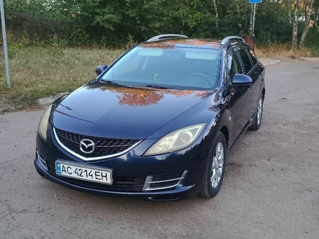 Синій Мазда 6, об'ємом двигуна 1.8 л та пробігом 233 тис. км за 6700 $, фото 1 на Automoto.ua