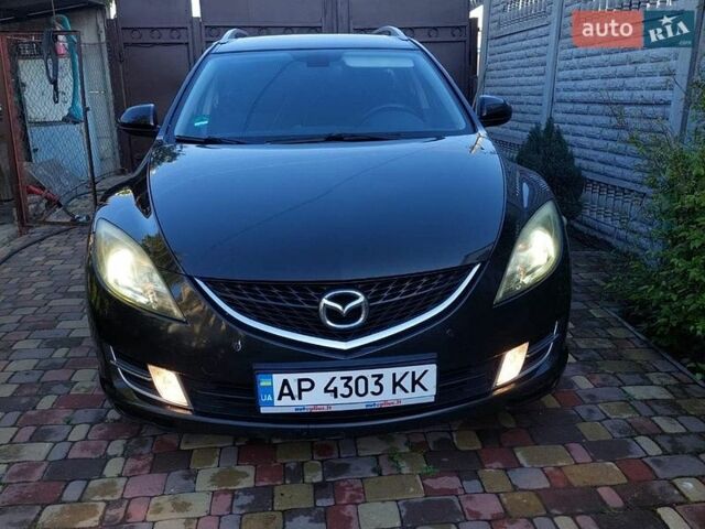 Синий Мазда 6, объемом двигателя 2 л и пробегом 250 тыс. км за 6500 $, фото 1 на Automoto.ua