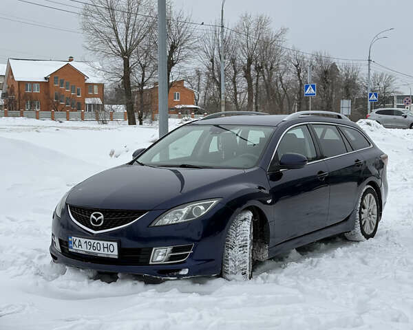 Синий Мазда 6, объемом двигателя 2 л и пробегом 367 тыс. км за 5000 $, фото 1 на Automoto.ua