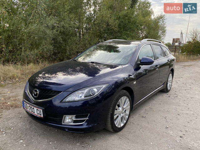 Синий Мазда 6, объемом двигателя 1.8 л и пробегом 167 тыс. км за 7200 $, фото 1 на Automoto.ua