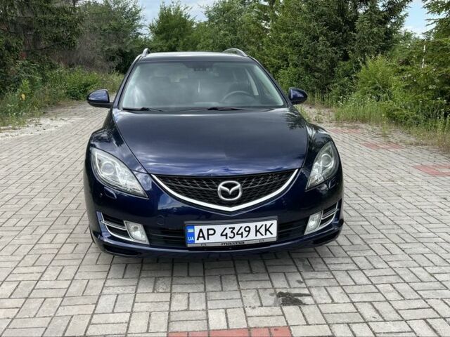Синий Мазда 6, объемом двигателя 2 л и пробегом 236 тыс. км за 6200 $, фото 1 на Automoto.ua