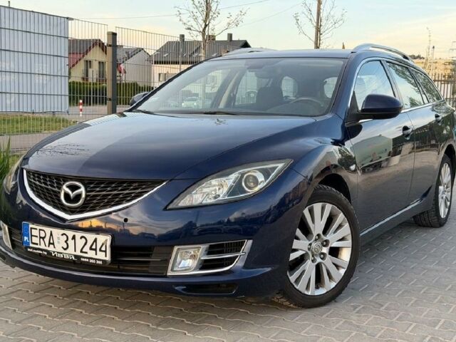 Синий Мазда 6, объемом двигателя 2 л и пробегом 216 тыс. км за 1600 $, фото 1 на Automoto.ua