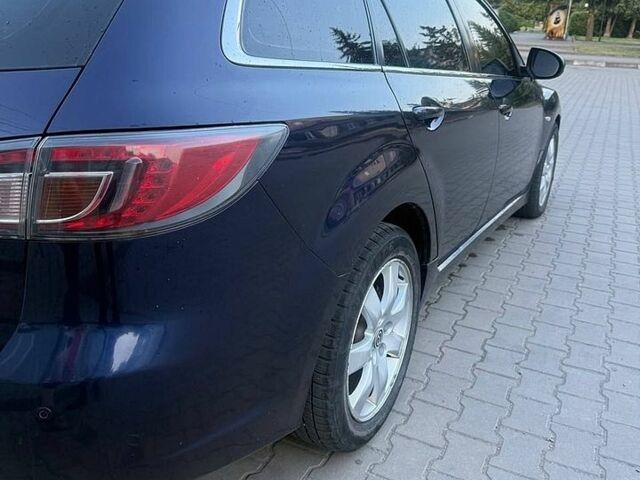 Синий Мазда 6, объемом двигателя 2 л и пробегом 260 тыс. км за 4999 $, фото 1 на Automoto.ua