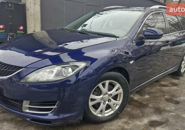 Синій Мазда 6, об'ємом двигуна 2 л та пробігом 307 тис. км за 6700 $, фото 1 на Automoto.ua