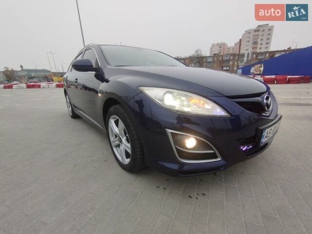 Синий Мазда 6, объемом двигателя 2.2 л и пробегом 228 тыс. км за 9000 $, фото 1 на Automoto.ua